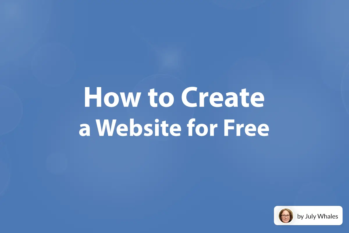 How to Create a Website for Free
