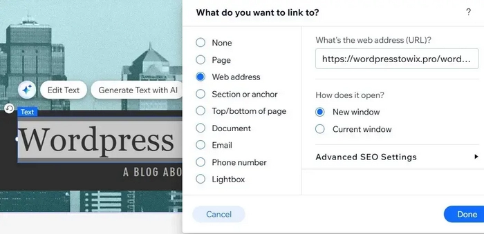 Check Internal Linking