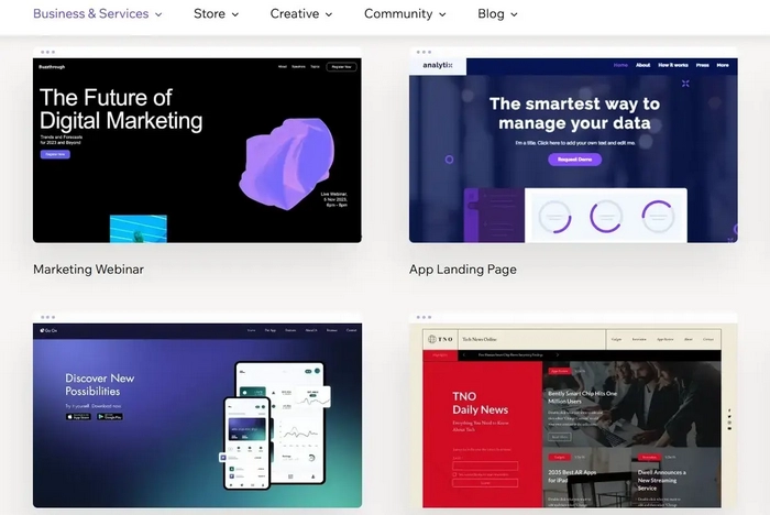 Wix-Templates